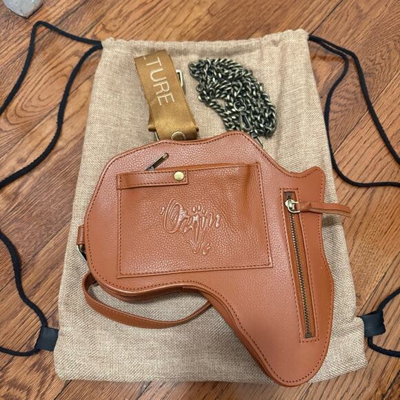 Orijin Culture Unisex African Map Bag - Picture 10 of 12